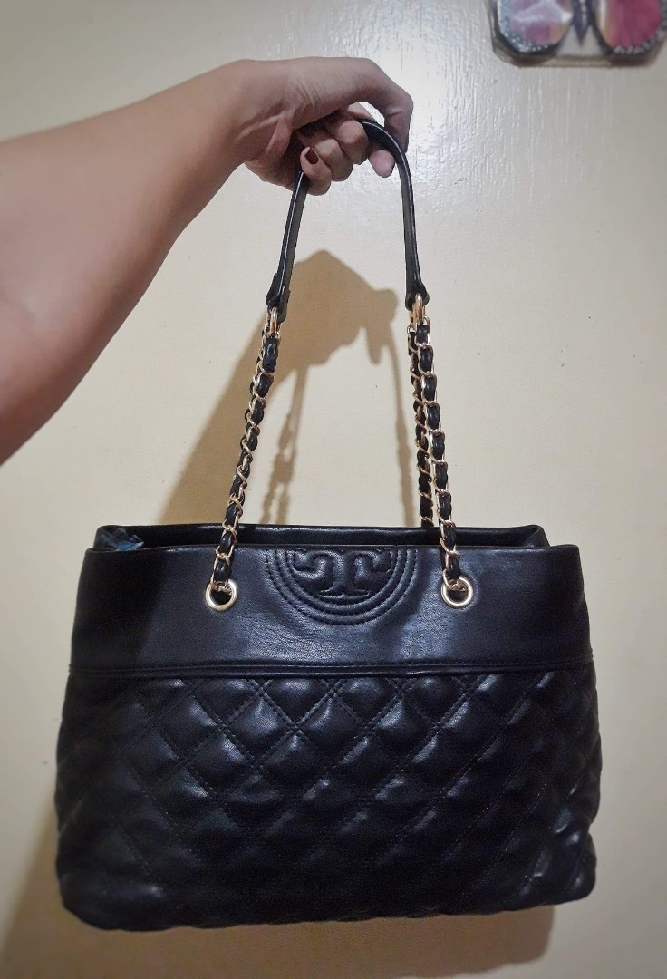 Repriced! Tory Burch shoulder bag with chain and long strap, Luxury, Bags &  Wallets on Carousell