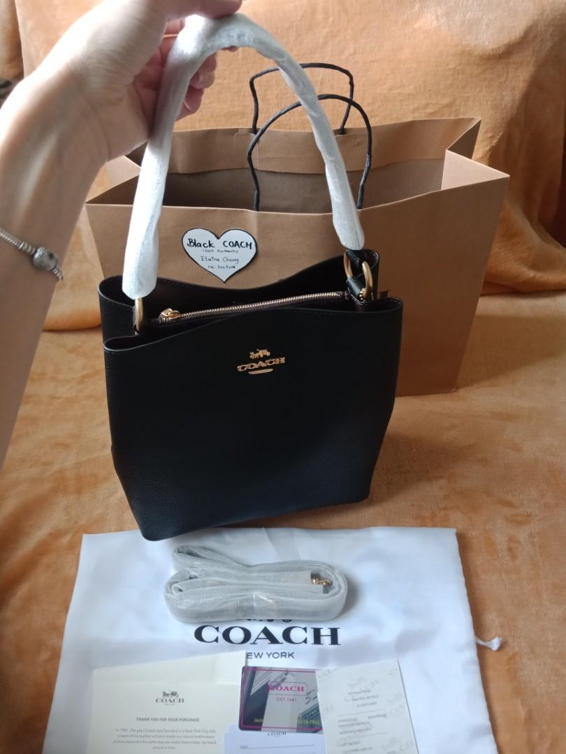 Town Bucket Bag COACH, Luxury, Bags & Wallets on Carousell