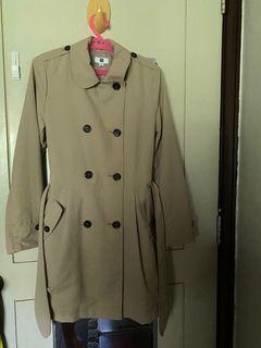 trench coat (kids) (brown) Uniqlo