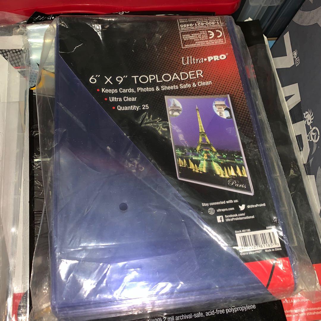 Ultra Pro 6”x9” Large Toploader, Hobbies & Toys, Toys & Games on Carousell