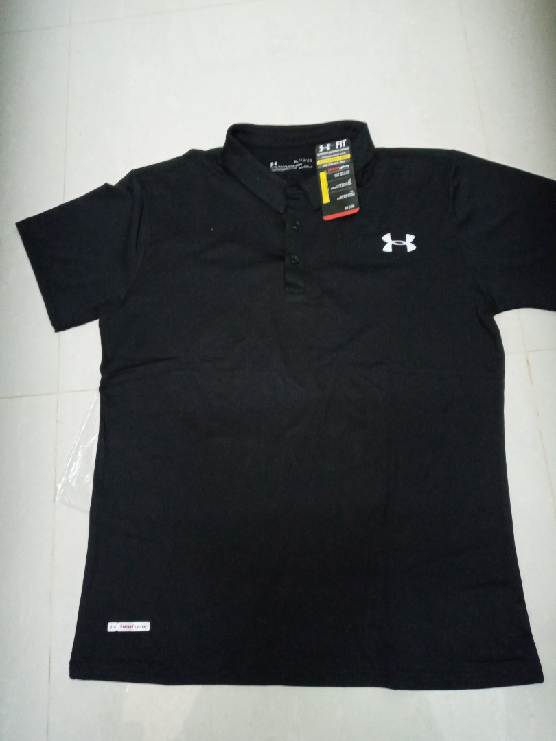 under armour polo tee
