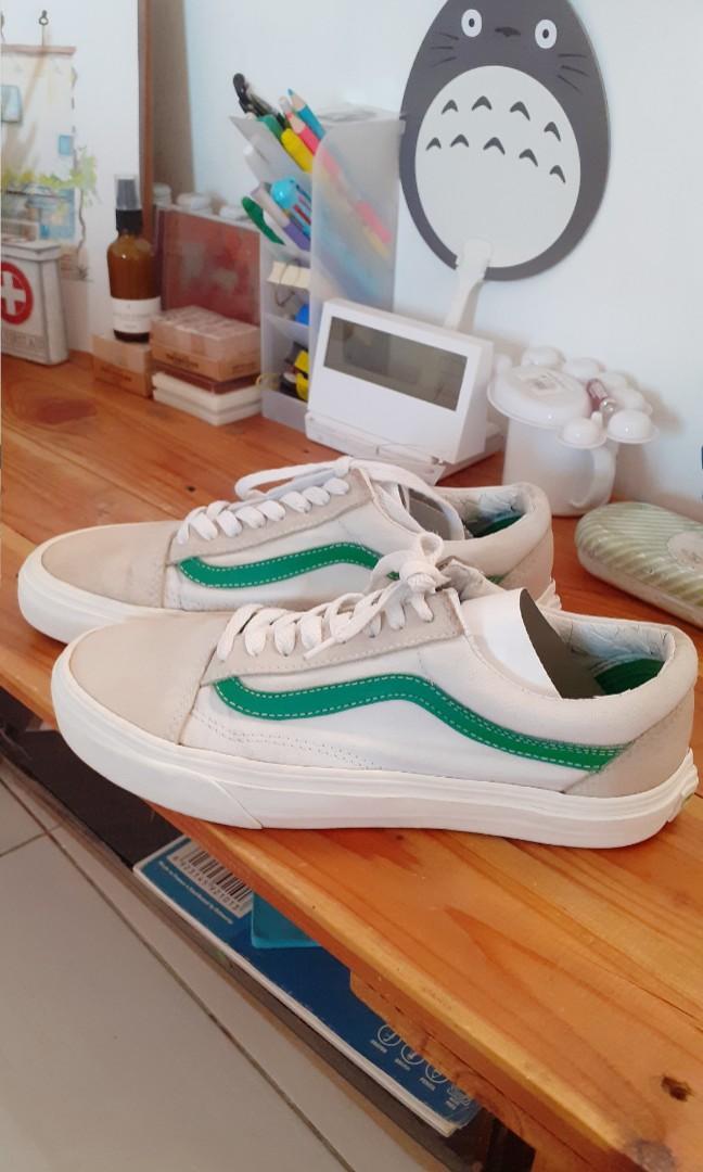 vans old skool kelly green