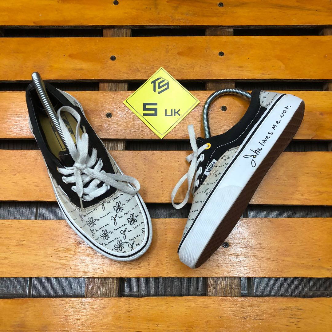 vans he loves me not slip on