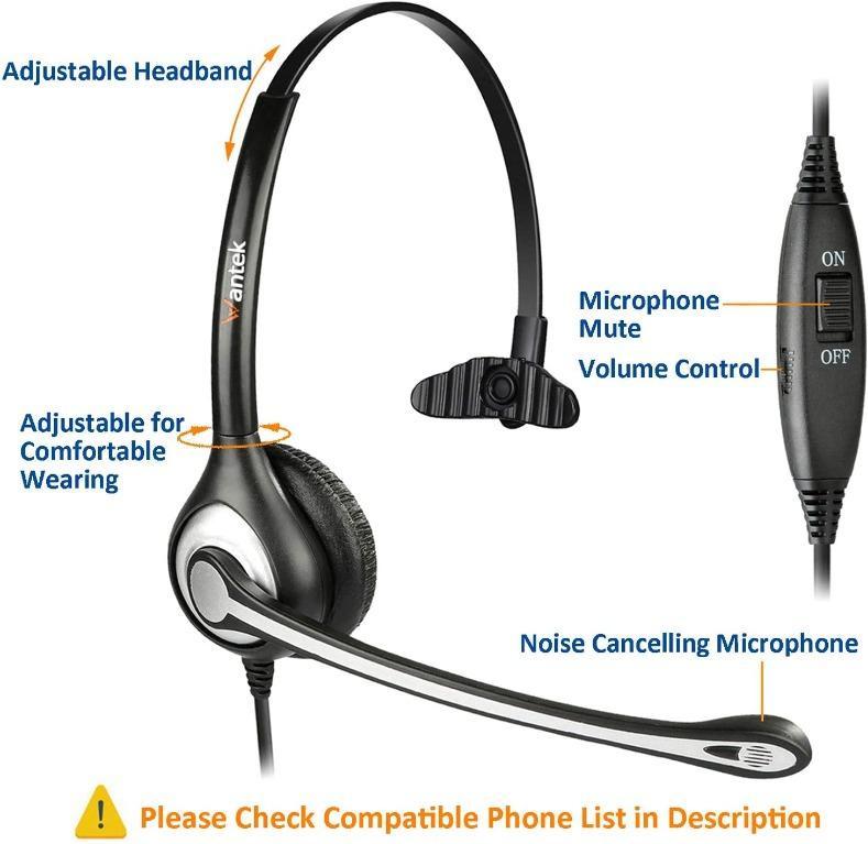 at&t 2.5 mm headset