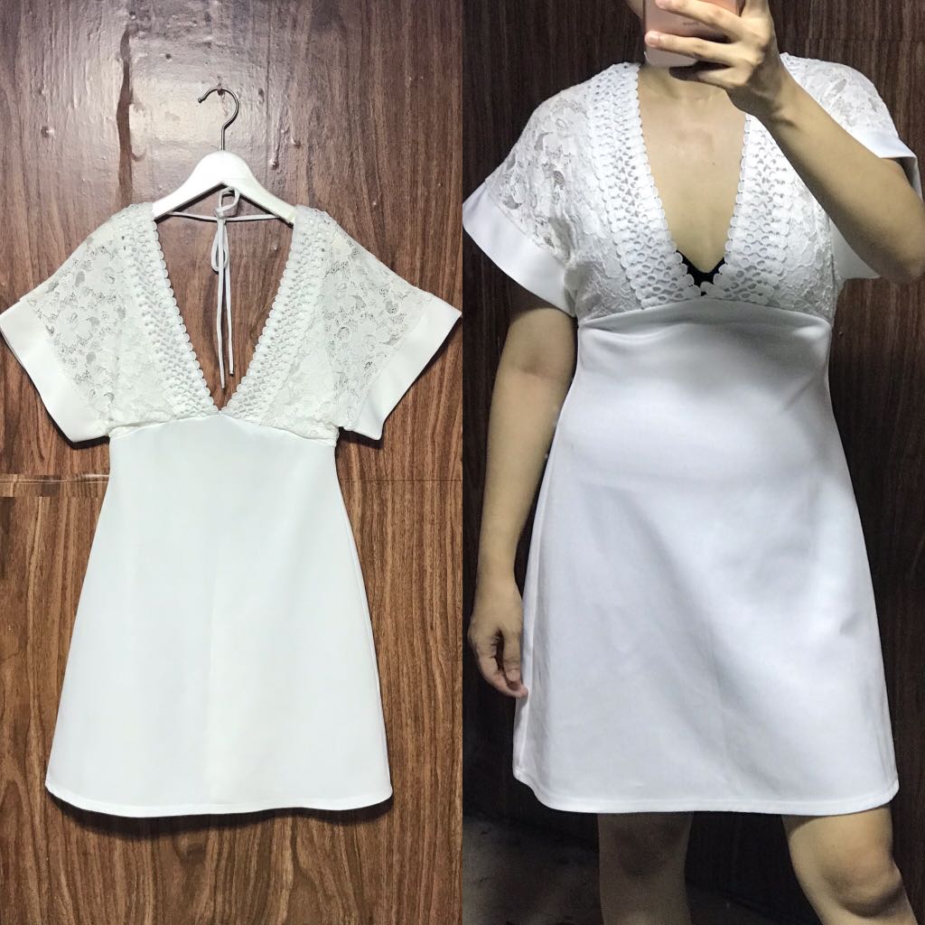 long white lace cover up