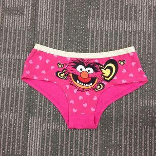 XS10 加細碼/XS/EUR34/UK6 #出口英國貨品 女裝內褲 棉質 慈善星輝布公仔 The Muppets Cotton underwear panty brief Export UK Stock (with label)