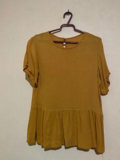 Yellow Flowy Top for Sale