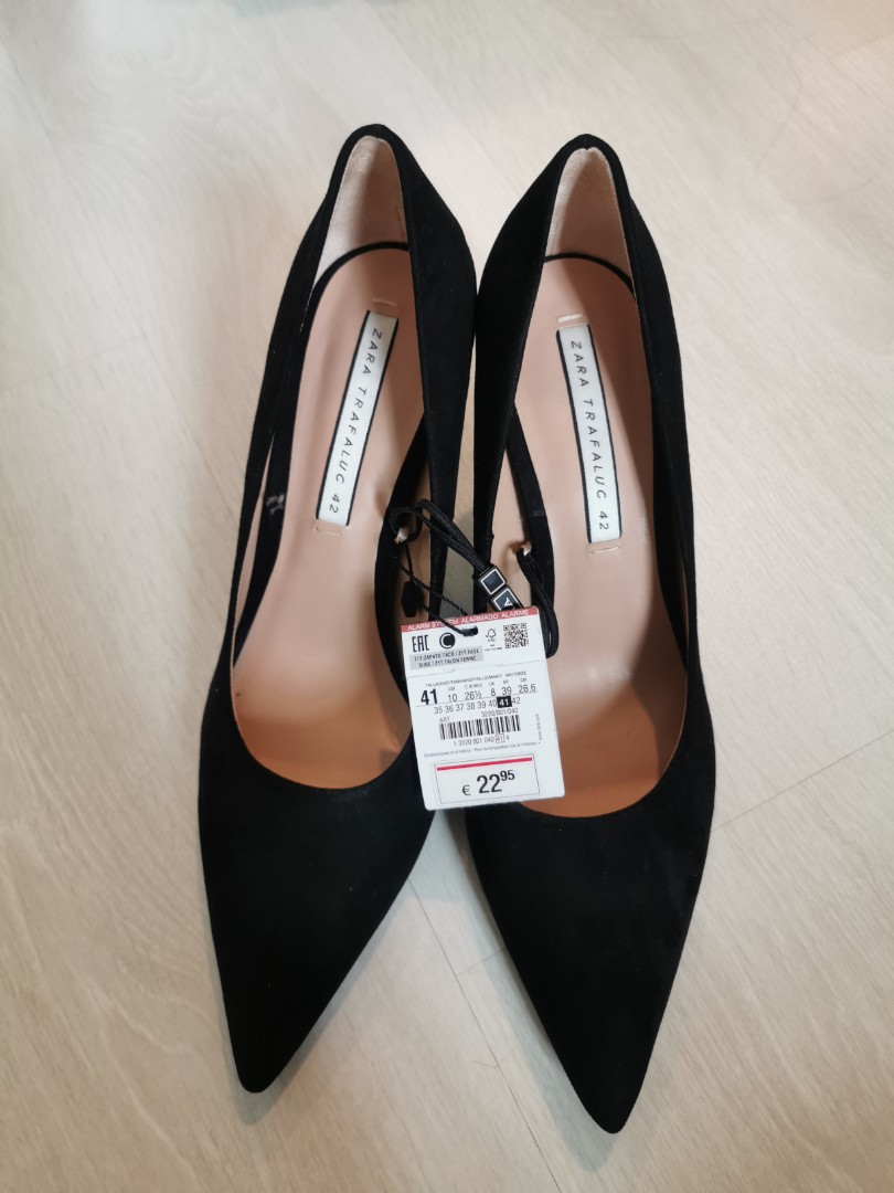 zara black heels