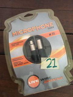 15ft. Livewire Advantage XLR Microphone Cable
