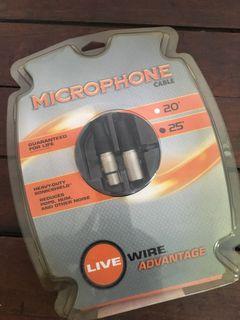 25ft. Livewire Advantage XLR Microphone Cable