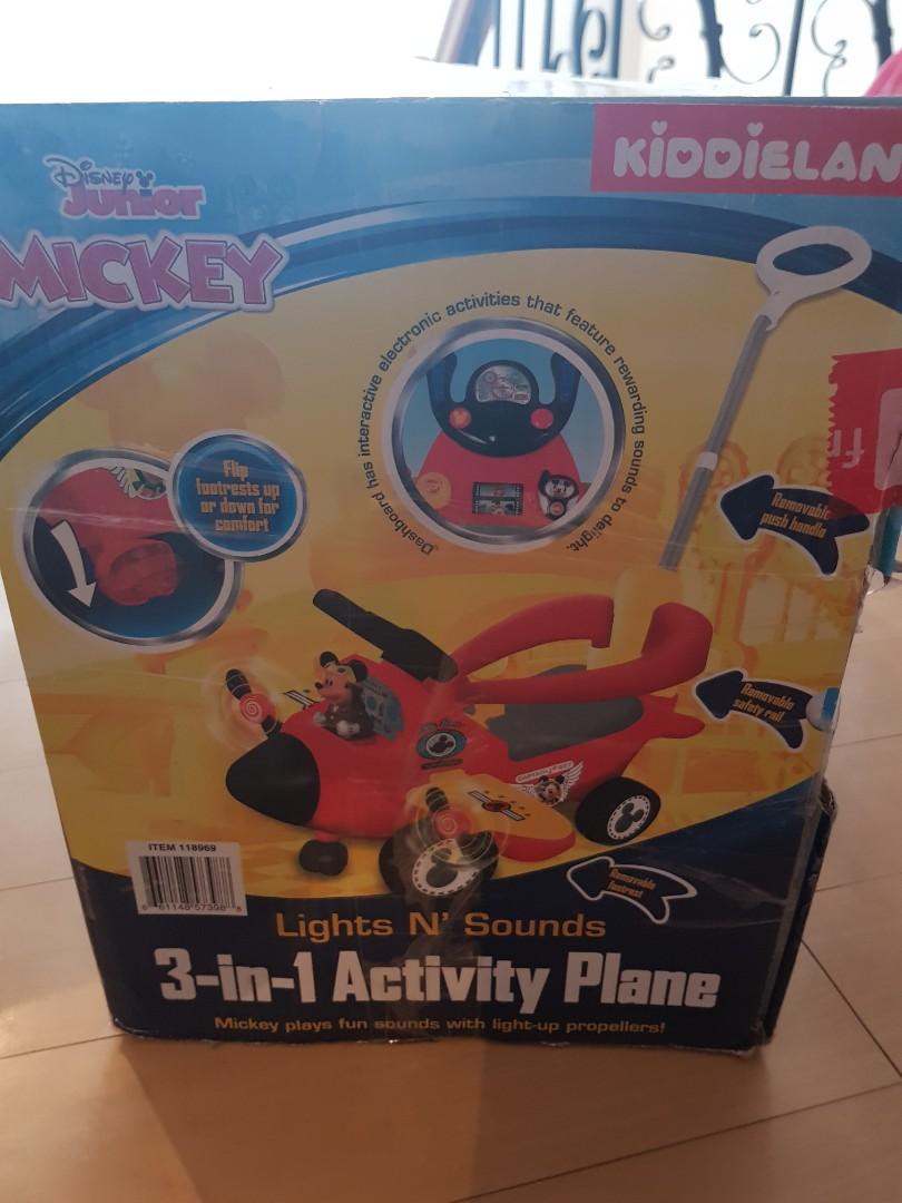 mickey activity plane