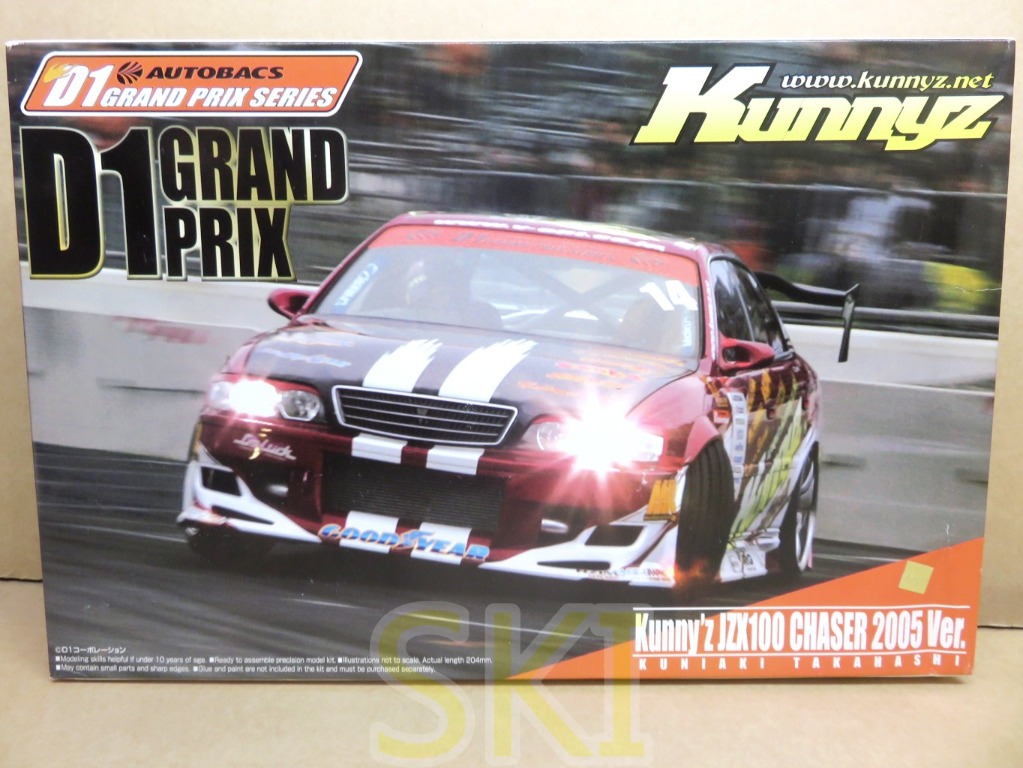 汽車模型 中古品 Aoshima 1 24 Toyota Chaser Jzx100 D1gp Kunny S Model Kit 興趣及遊戲 玩具 遊戲類 Carousell