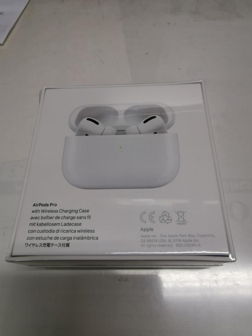 全新未開封[無單」 Apple Airpods Pro, 音響器材, 耳機- Carousell