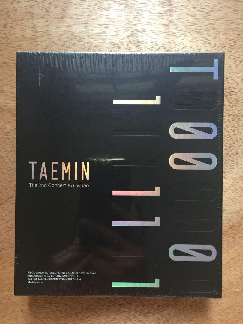 泰民SHINee TAEMIN TAE MIN T1001101 2nd CONCERT KIT VIDEO 中文字幕 