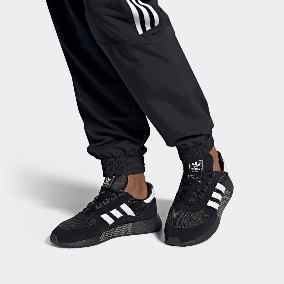 adidas marathon tech black and white