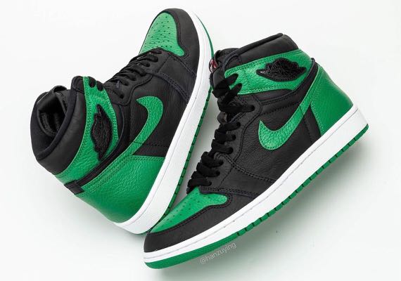 Air jordan discount 1 pine green