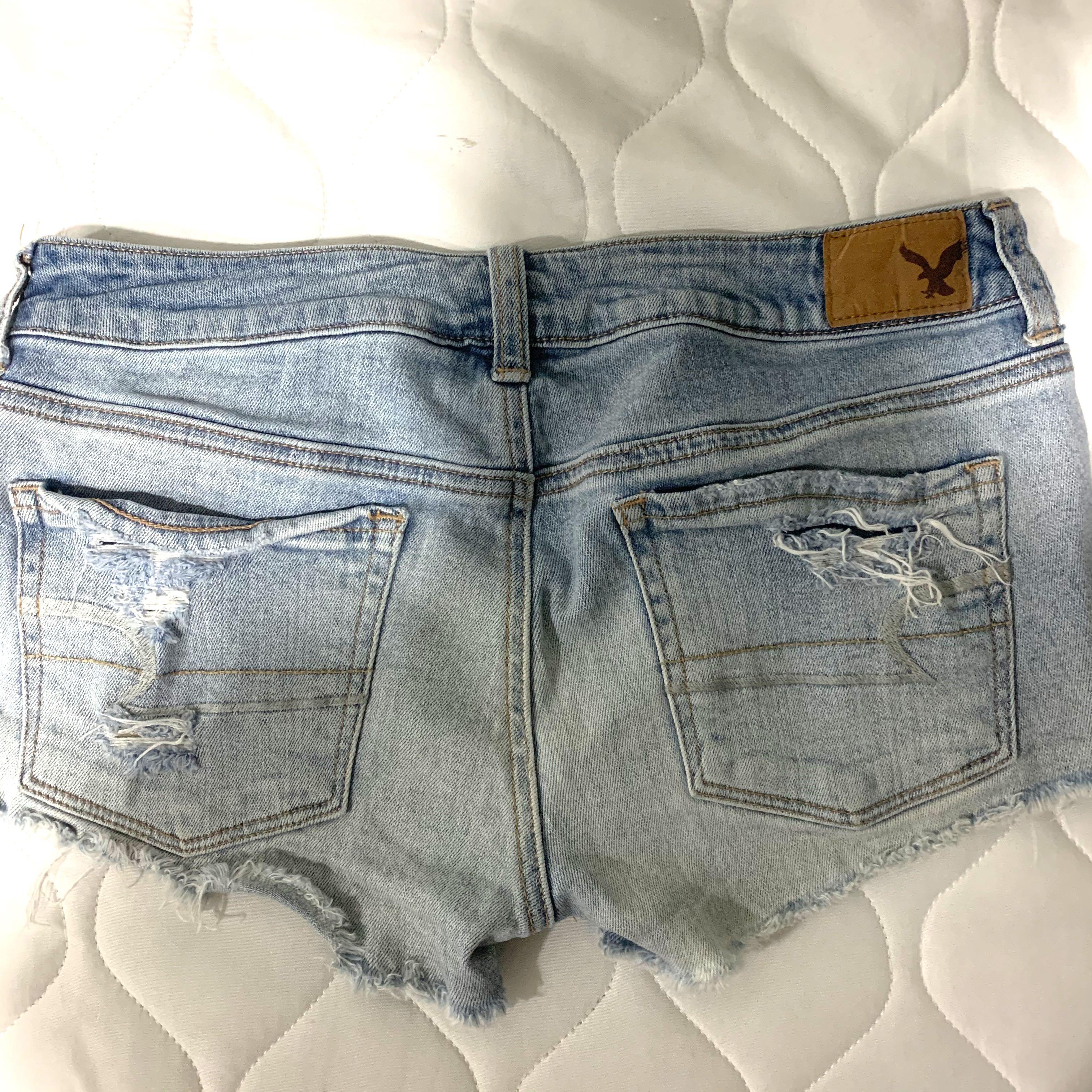American eagle super low shortie shorts jeans pants