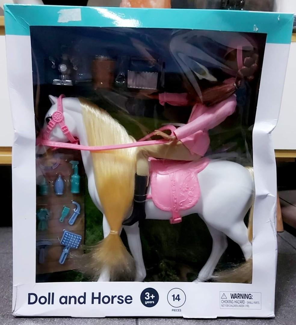 Anko Doll and Horse Set by Kmart Hobbies Toys Toys Games on