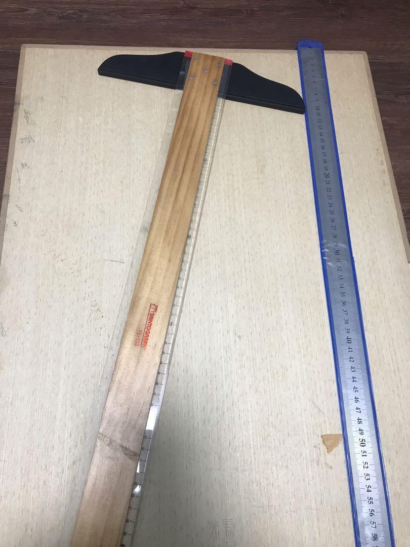 Landscape Architecture / Architecture Drawing board & T square & metal ...