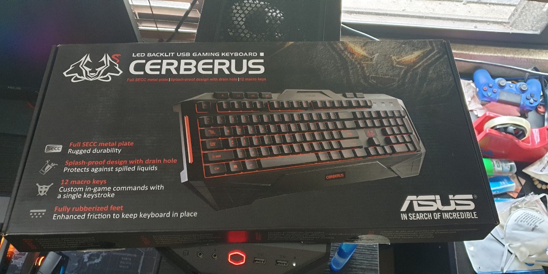 Asus Cerberus Keyboard Electronics Computer Parts Accessories On Carousell