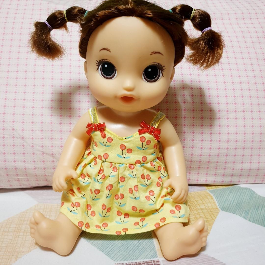 Baby alive potty dance brunette top
