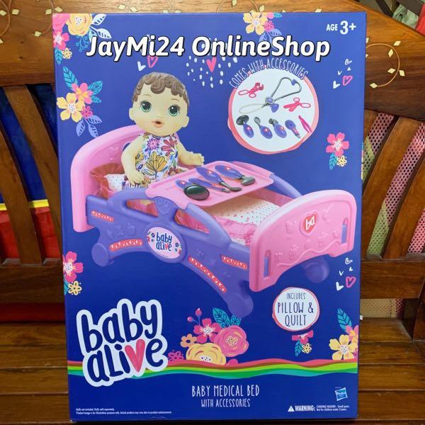 baby alive with crib