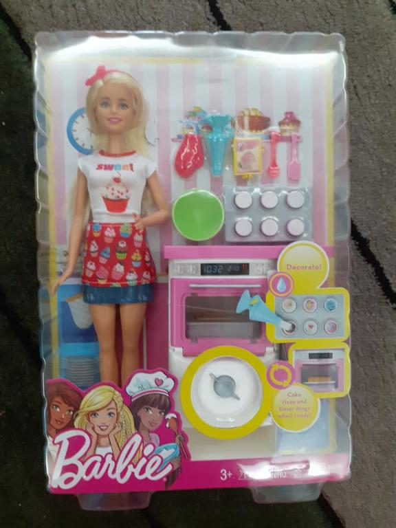 barbie bakery games