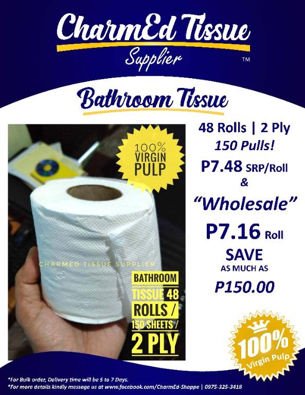 Bathroom Tissue Kitchen Towel Paper Towel Jumbo Tissue Roll On Carousell