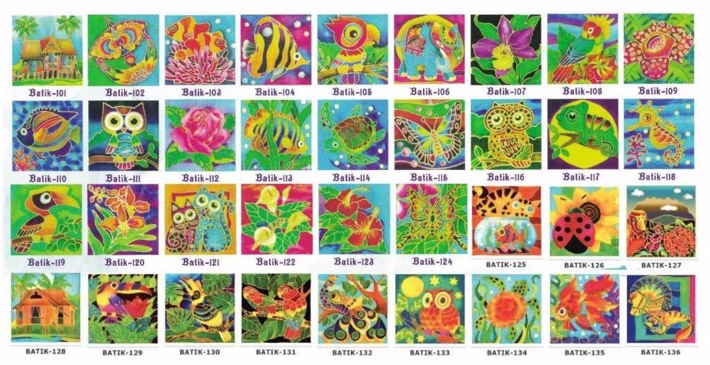 Buy 2 Get 1 Free Batik Painting Design Craft Handmade