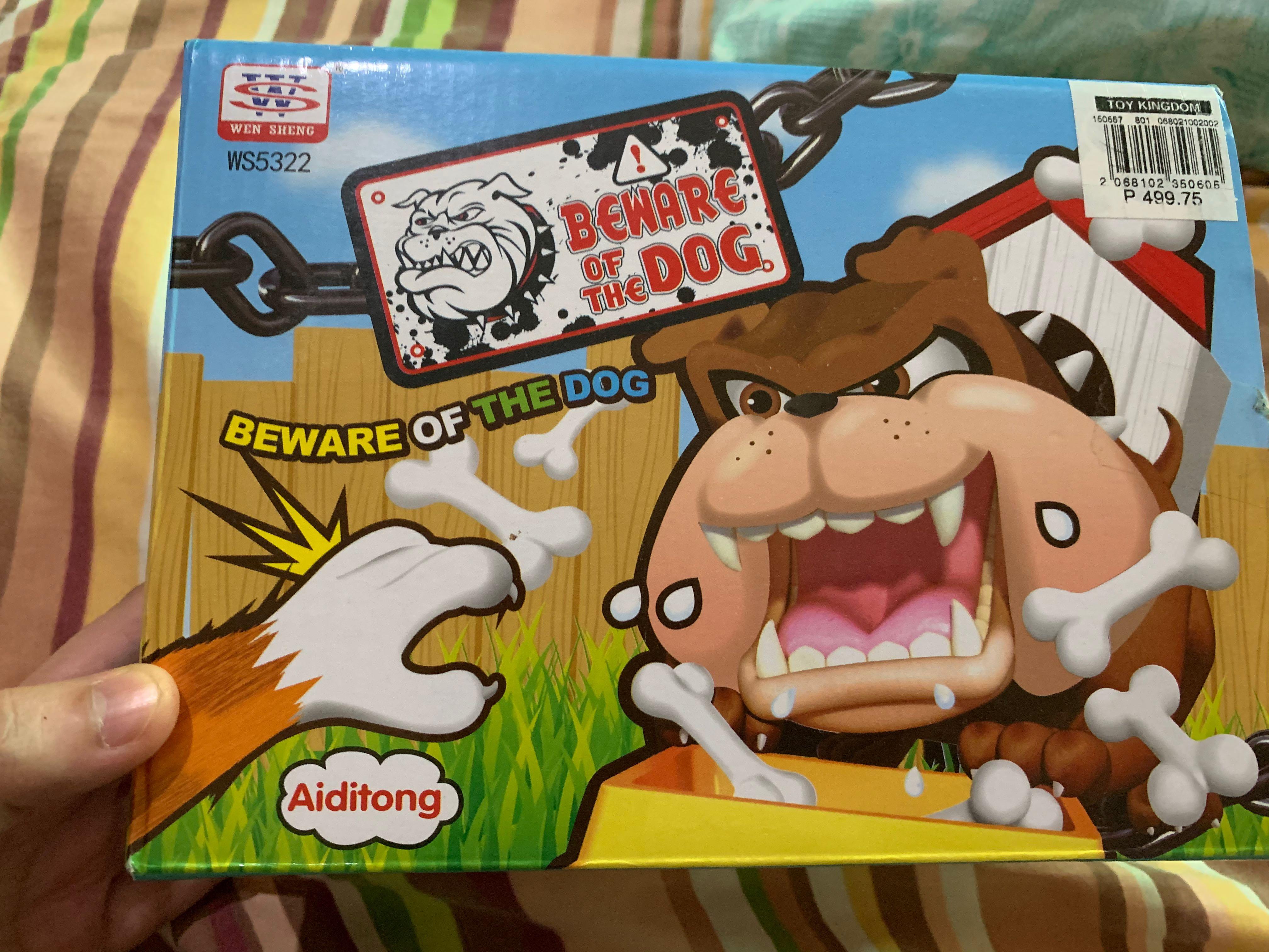 Beware Of Dog Prank Toy, Multiplayer Parent-child Desktop Game pull  Teeth, Trombone Toy Beware Of Dog