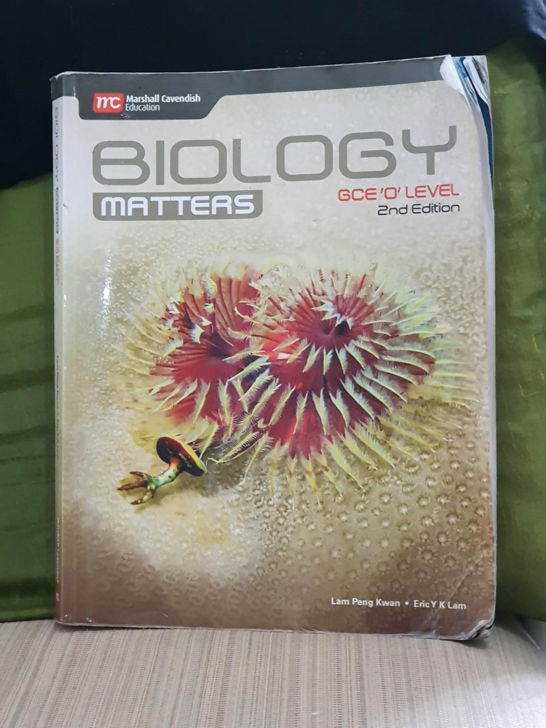 Biology Matters GCE O level 2nd edition grade 8 textbook, Hobbies 