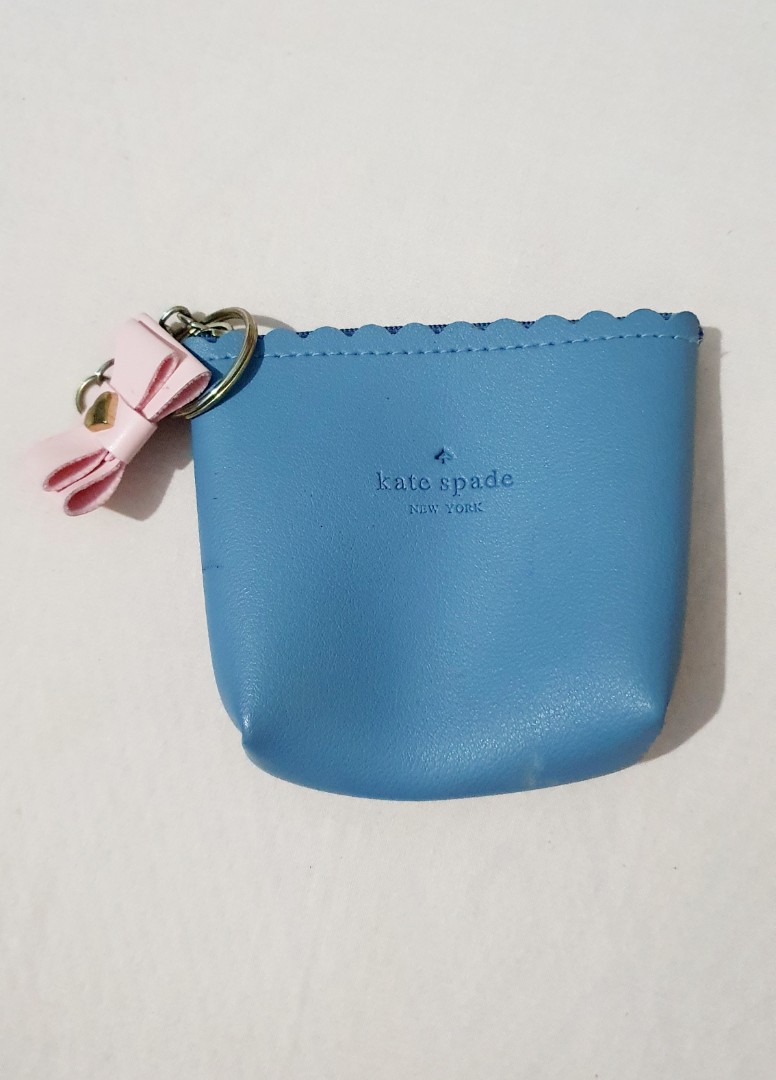 pink and blue purse
