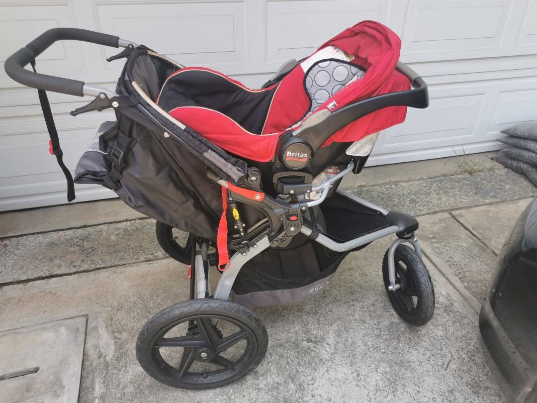 britax jogging stroller travel system