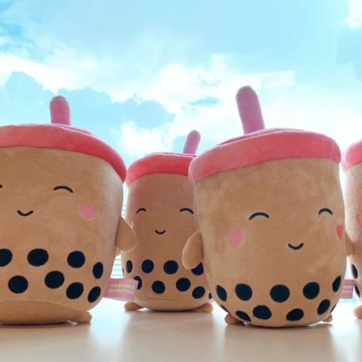 bubble tea plushie