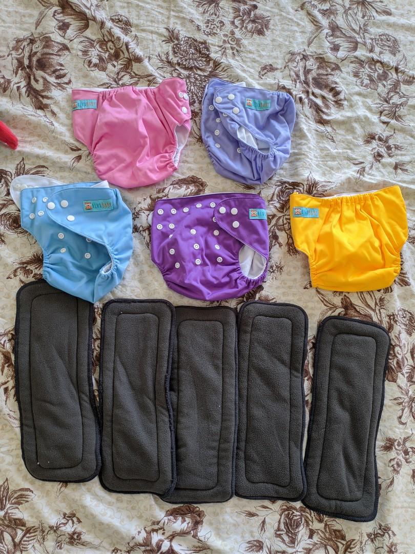 alva baby charcoal inserts