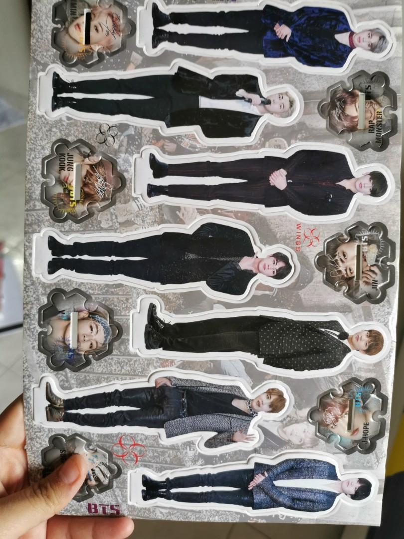 Bts Unofficial Standee K Wave On Carousell