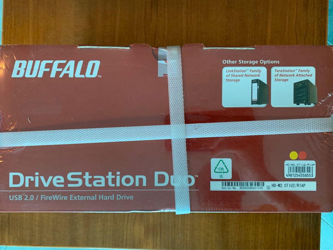 Buffalo external hard drive station duo, Computers & Tech, Parts