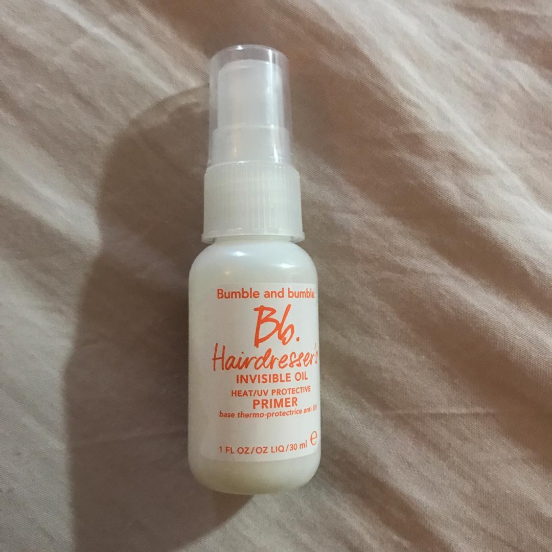 Bumble And Bumble Invisible Oil Primer 30ml Health Beauty Hair Care On Carousell