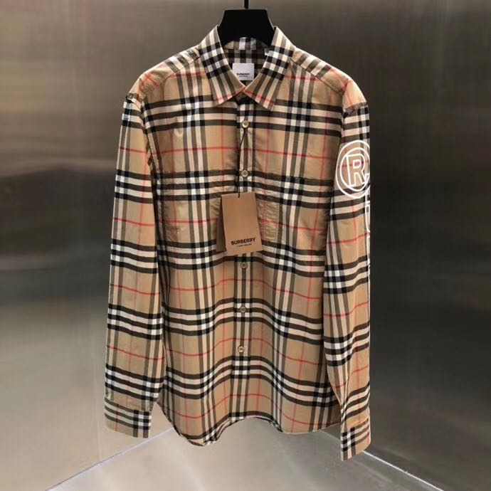 Burberry Gucci unisex Checkered Shirt 