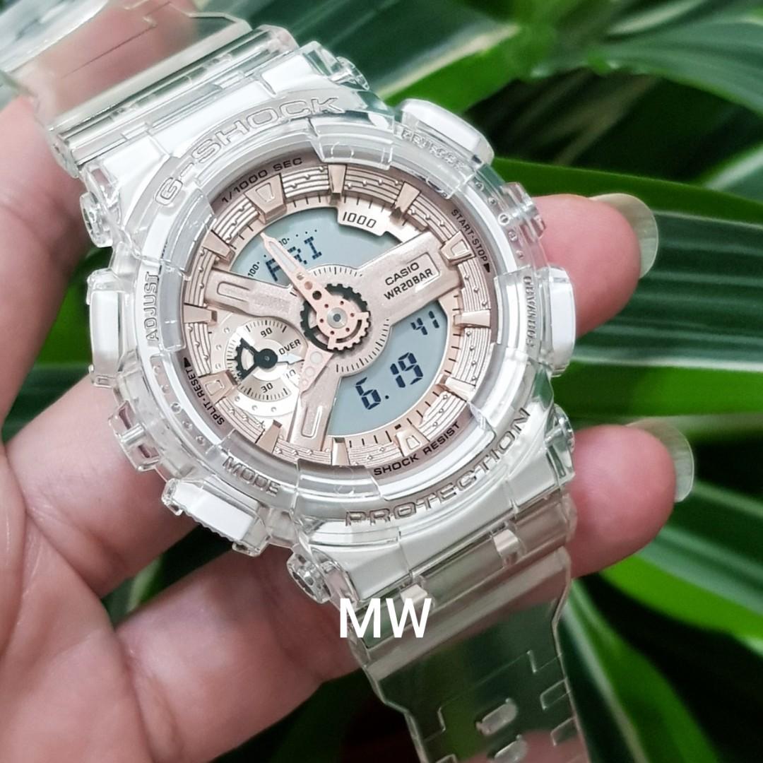 Casio transparent clearance watch