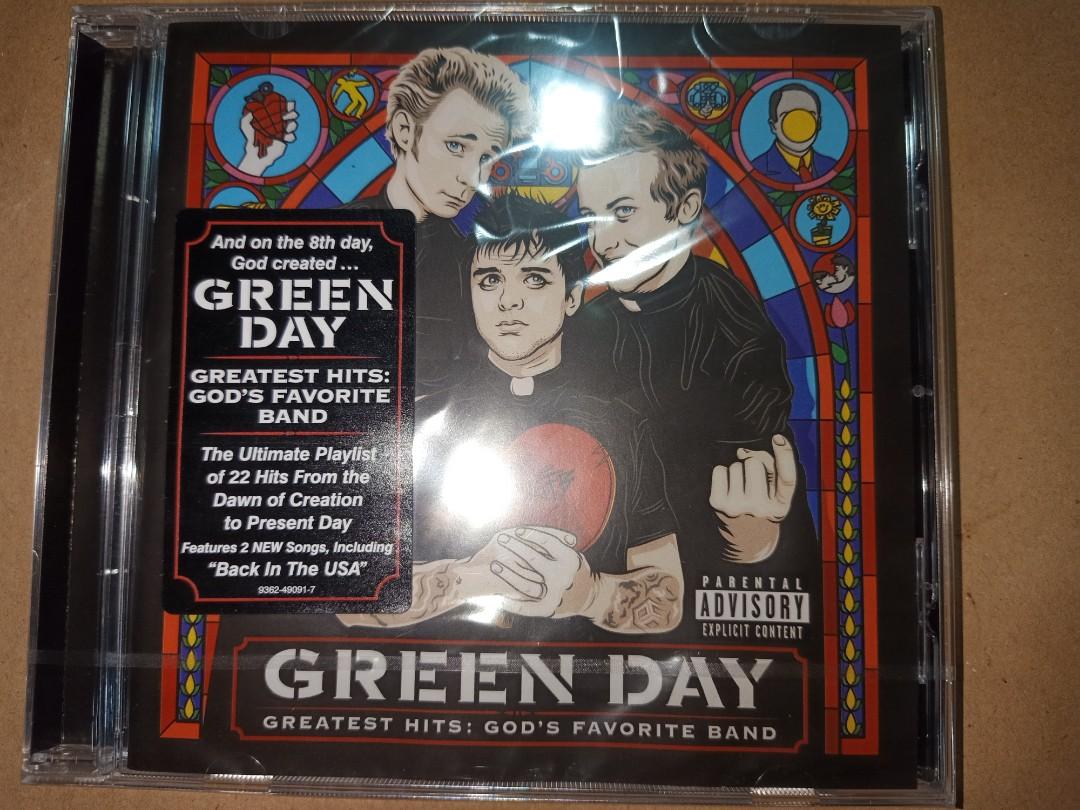 Cd Green Day Greatest Hits God S Favourite Band Music Media Cd S Dvd S Other Media On Carousell