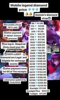 (Category: ) located in . Submitted by dendiamondsmlbb (Listing ID 1015547386, Image 1). Description: .