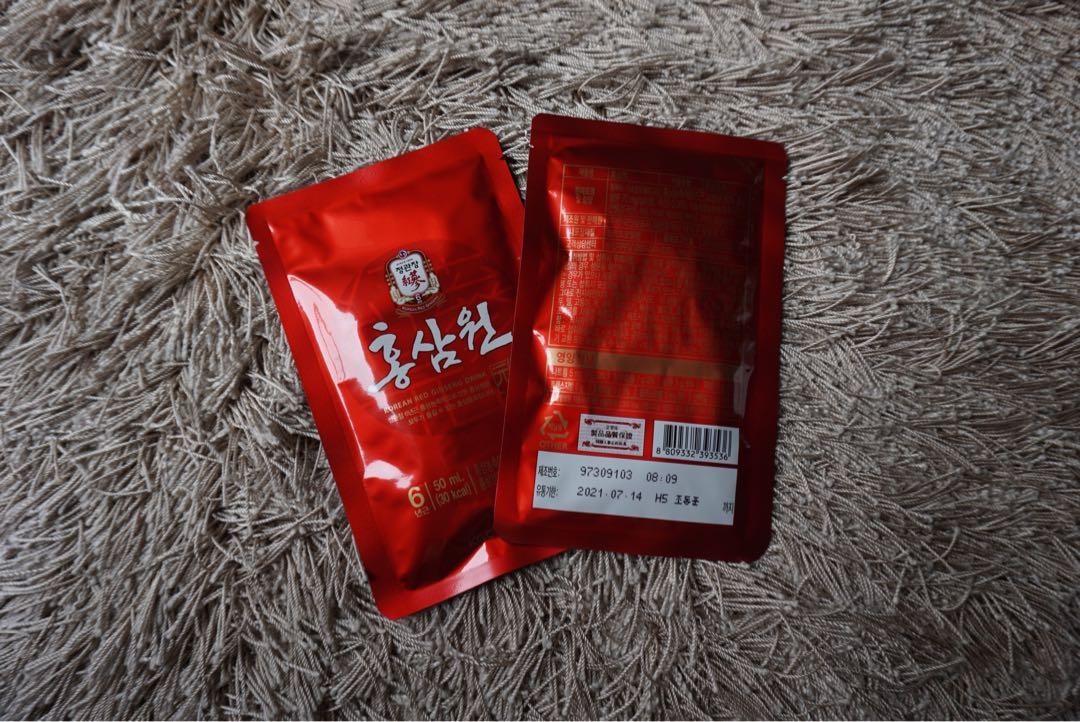 Cheong Kwan Jang Hong Sam Won Cheong Kwan Jang Korean Red Ginseng Hong Sam Won 50ml x10, Health