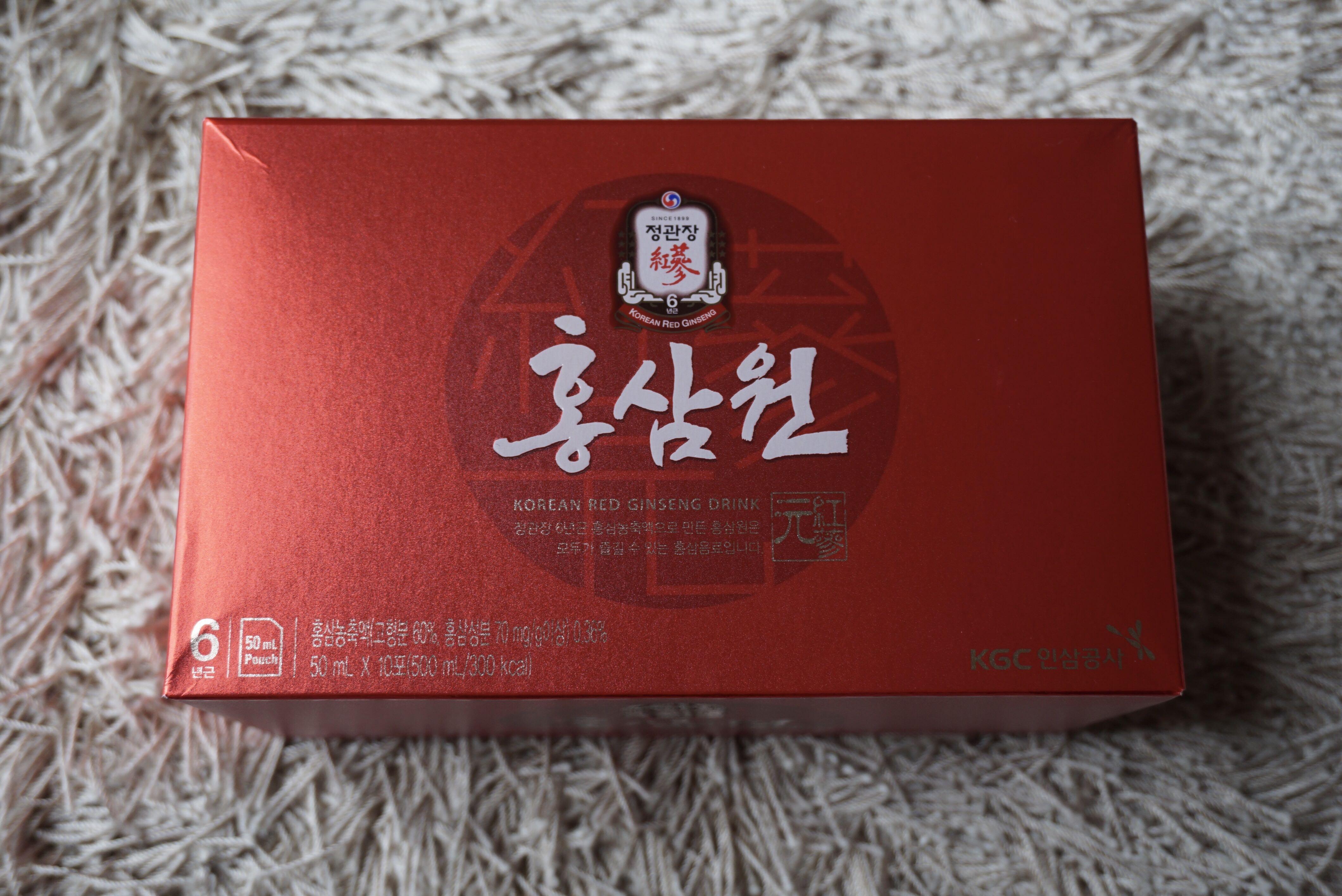 Cheong Kwan Jang Hong Sam Won Cheong Kwan Jang Korean Red Ginseng Hong Sam Won 50ml x10, Health