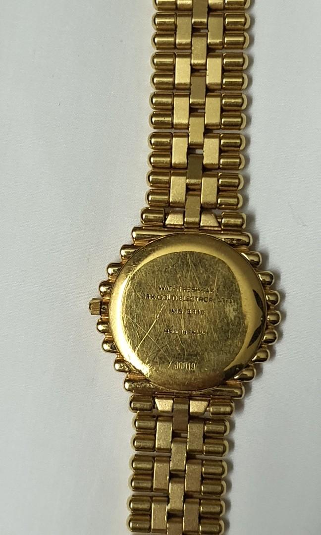 Christian Bernard Gold Watch, Luxury, Watches on Carousell