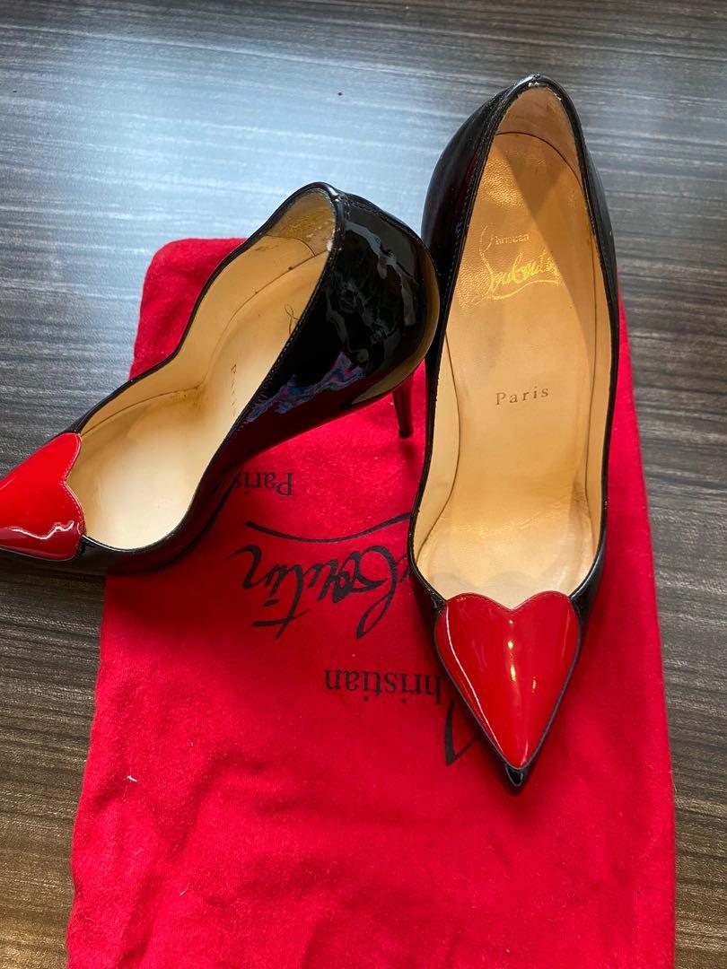 Louboutin heart hotsell heels