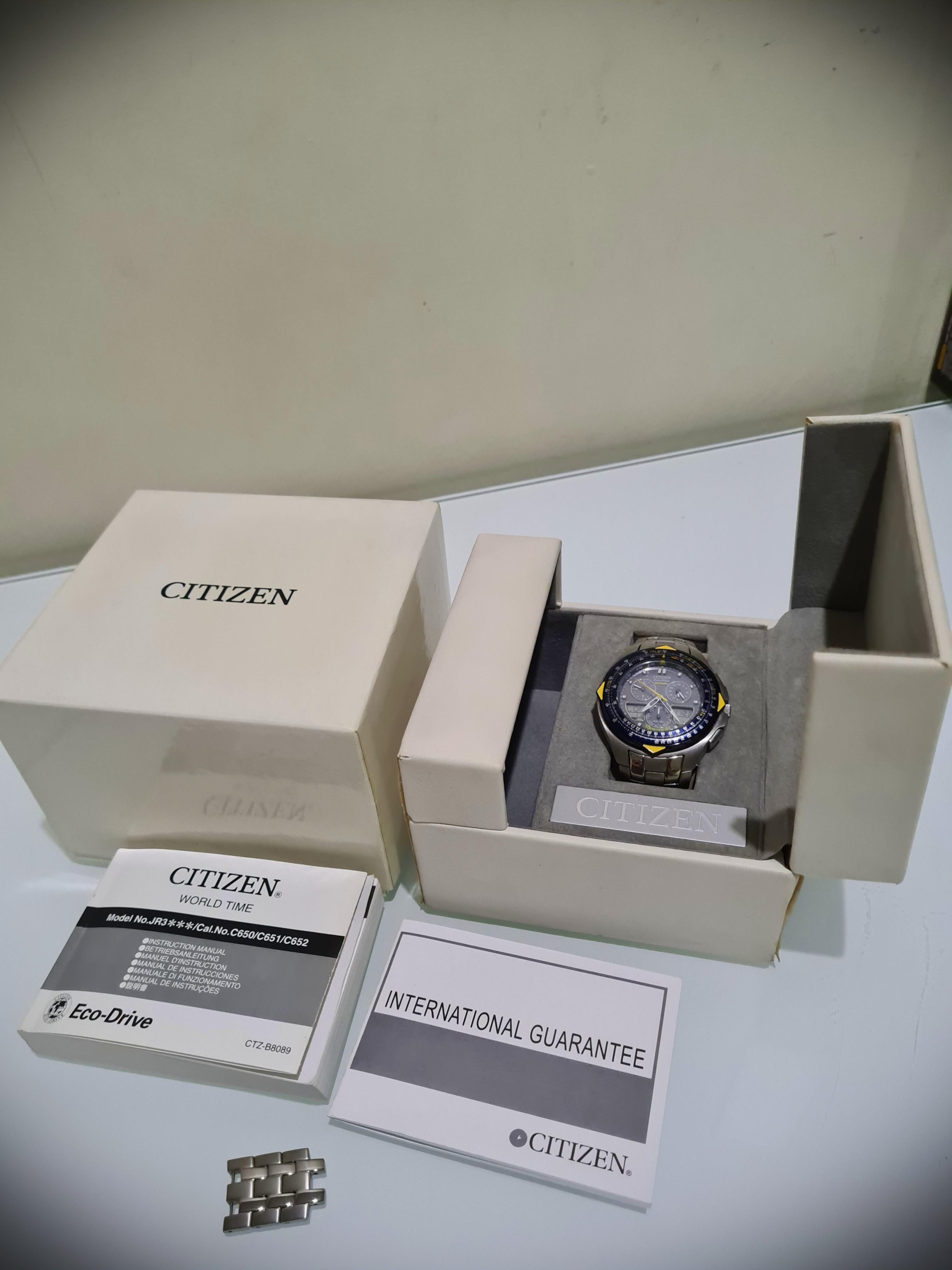 citizen eco drive skyhawk manual c650