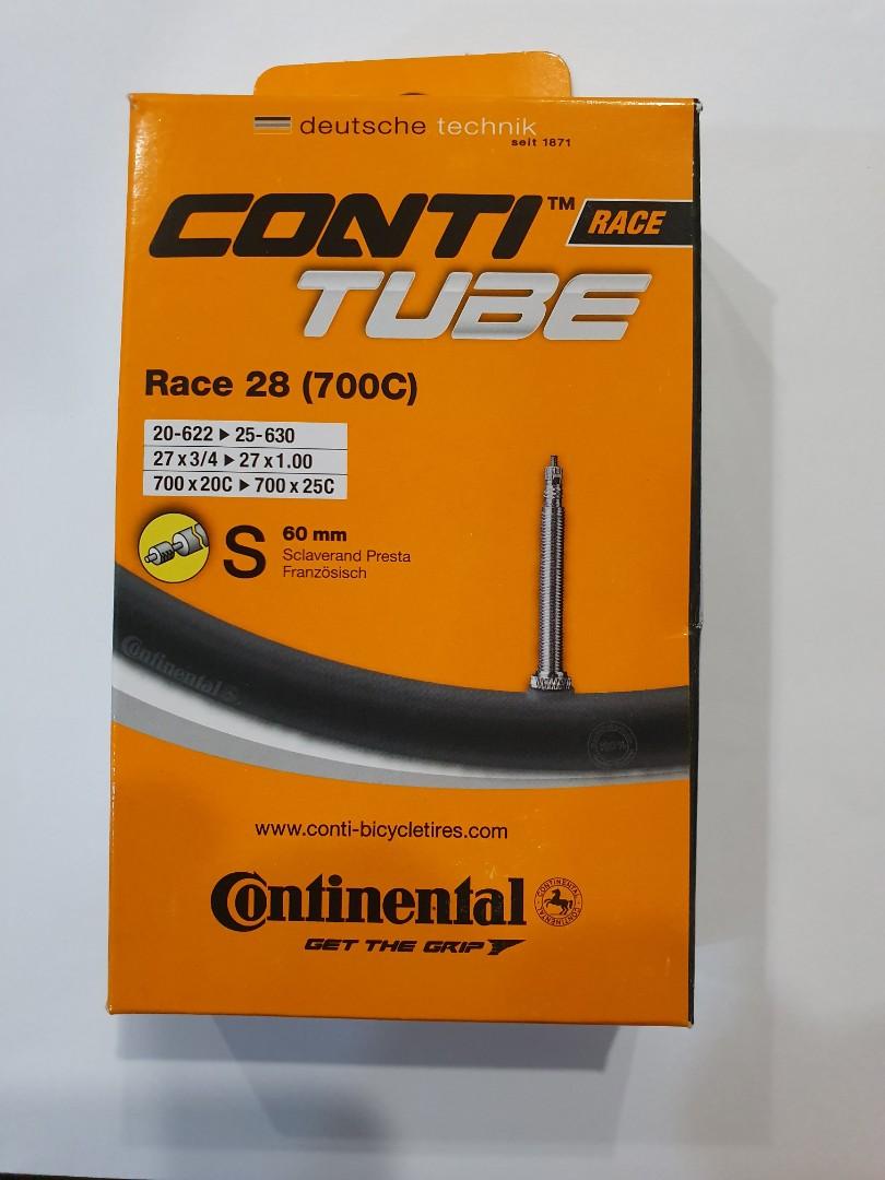 continental quality road long valve inner tube