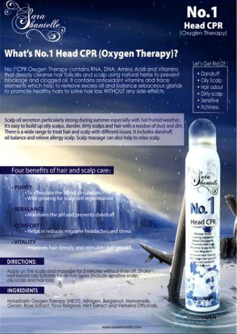 CPR Wild Ginseng Extracts Hair Tonic (made in USA) FDA & HSA APPROVED