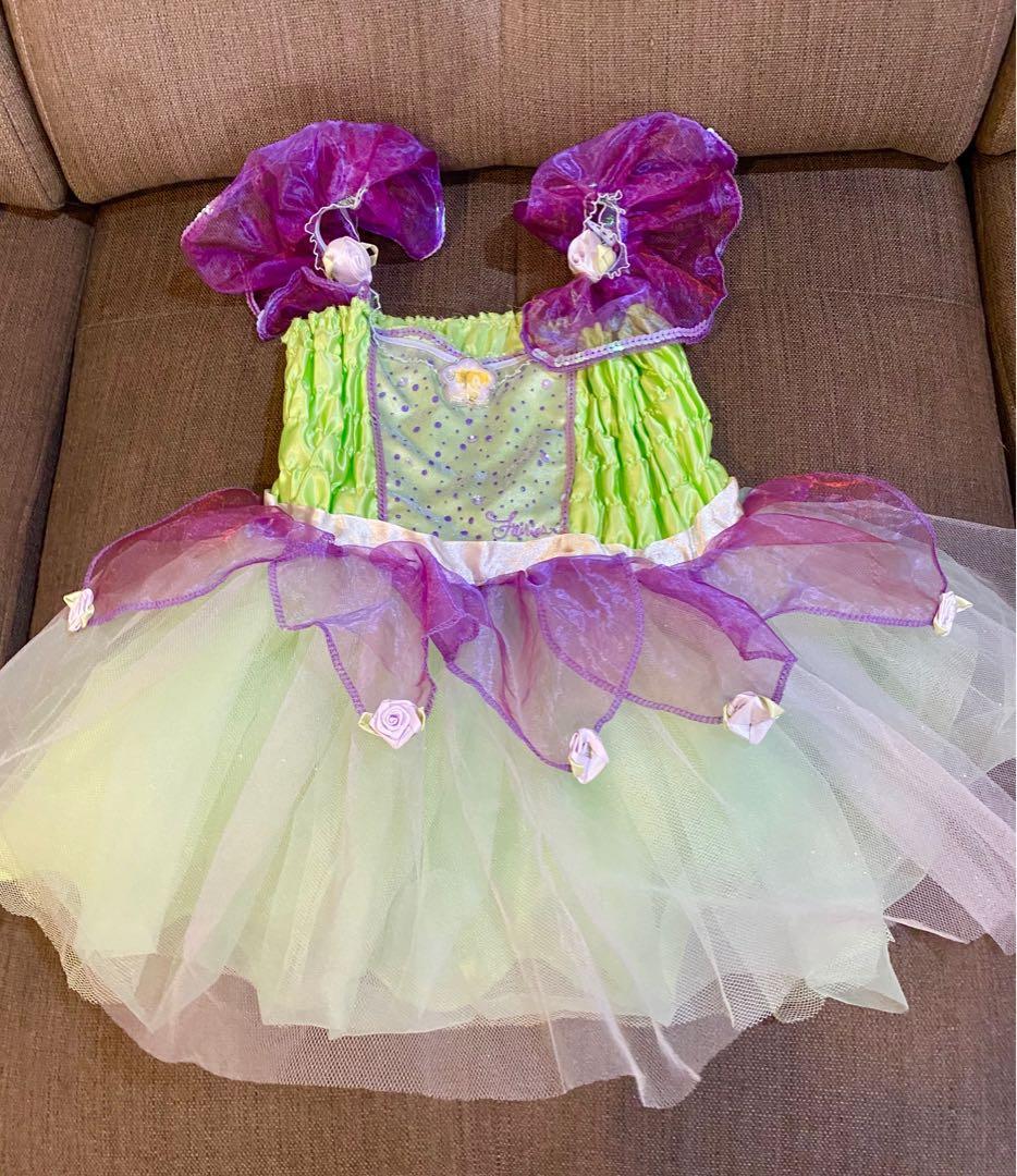 Cute girls fairy costume with wings 4-7yo , Babies & Kids, Babies & Kids  Fashion on Carousell